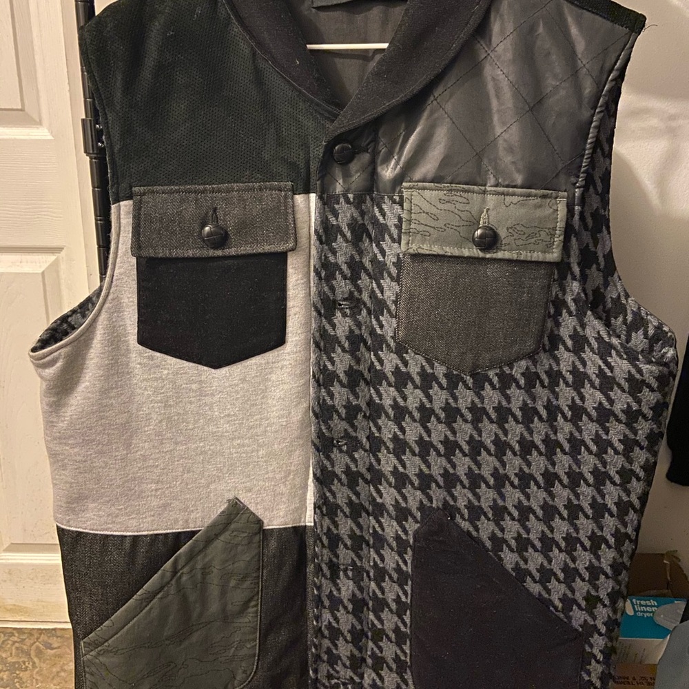 Black Scale Vest